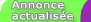 Annonce actualisée